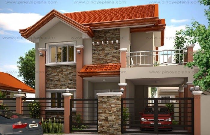 Low Budget Simple Two Storey House Design