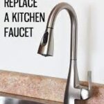 how to replace a kitchen faucet with sprayer